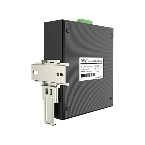 ONV-IPS33108PF Ipari Switch 8 x Gigabit Ethernet POE port és 2 x SFP port | Integrált DIN rögzítés 