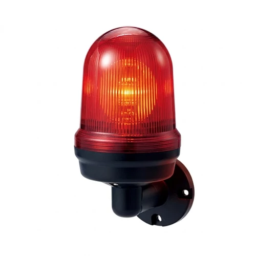 Q100LW LED Fényjelző, állandó/villogó narancssáárga DC12-24V, IP65 