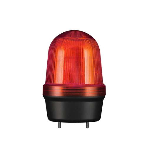 Q60L LED Fényjelző, állandó/villogó piros DC12-24V, IP65