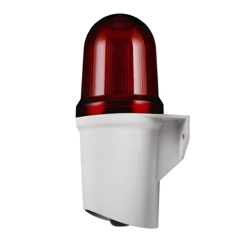 QAD80BZ-24-R Fény és hangjelző - Piros - 24VDC