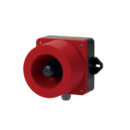 QWH35 Falra szerelhető elektronikus hangjelző 100-240VAC | IP66 | 115 dB