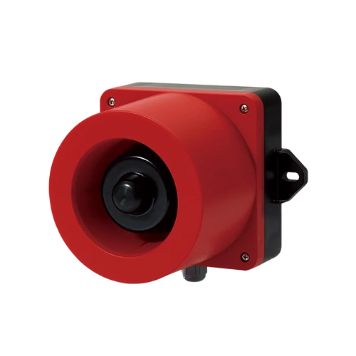 QWH50 Falra szerelhető elektronikus hangjelző 100-240VAC | IP66 | 123 dB