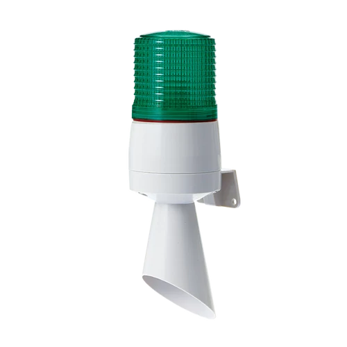 S60ADL Falra Szerelhető Fény és Hangjelző - Zöld - 24VDC