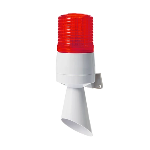 S60ADL Falra Szerelhető Fény és Hangjelző - Piros - 24VDC