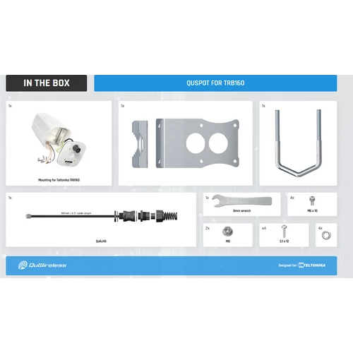 QuSpot Kültéri Omni Antenna Teltonika TRB160-hoz