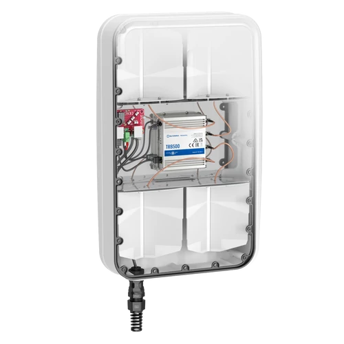 QuMax Omni Kültéri LTE & 5G + GPS Antenna és Tokozat Teltonika TRB500 átjáróhoz A500MO