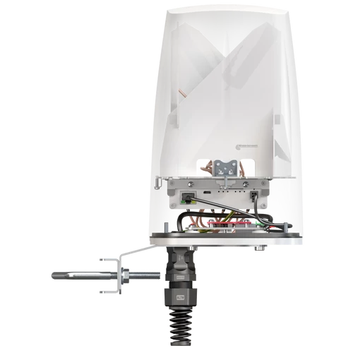 QuSpot Omni Kültéri LTE & 5G + GPS Antenna és Tokozat Teltonika TRB500 átjáróhoz 