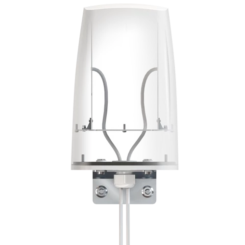 QuOmni AO5G2-G Omnidirectional ultraszéles sávú 5G/LTE MIMO 2x2 antenna 600-6000MHz, 10m kábellel 