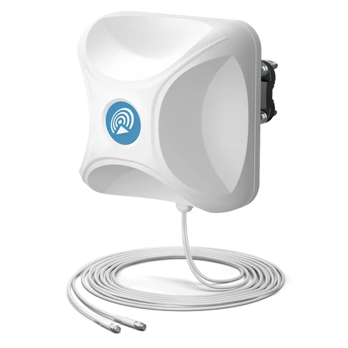 QuPanel AP5G2-G1 5G/LTE MIMO 2x2 Irányított nagy teljesítményű többsávos antenna 600 - 6000MHz 10m kábellel AP5G2-G1