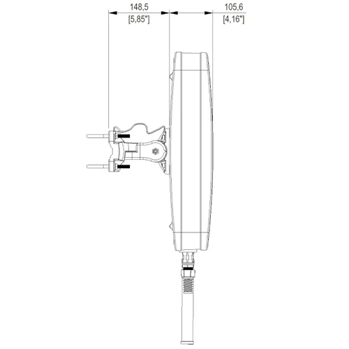 QuMax Omni antenna Teltonika RUTX50-hez