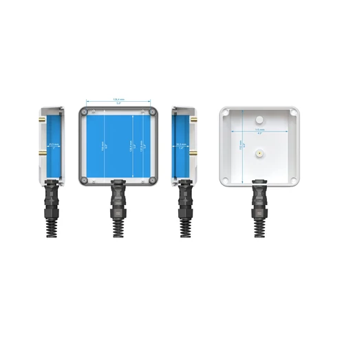 QuBox Mini Masszív IP68-as Tokozat Kültérre