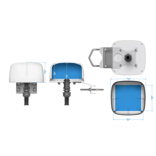 QuBOX Shell IP67 Tokozat Kültérre