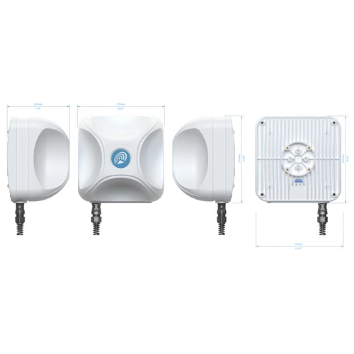 QuBox Octopus Masszív IP68-as Tokozat Kültérre