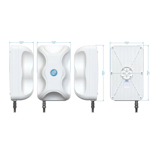 QuBox Octopus XL Masszív IP68-as Tokozat Kültérre