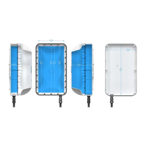 QuBox Octopus XL Masszív IP68-as Tokozat Kültérre