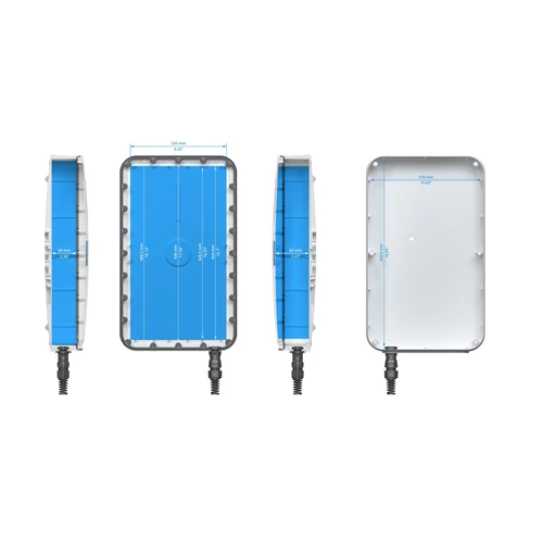 QuBox Extra Large Masszív IP67-as Tokozat Kültérre