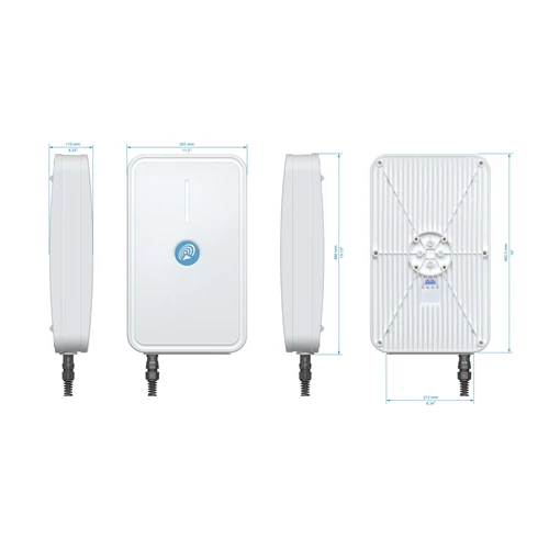 QuBox Extra Large Masszív IP67-as Tokozat Kültérre