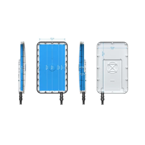 QuBox Extra Large Slim Masszív IP67-as Tokozat Kültérre