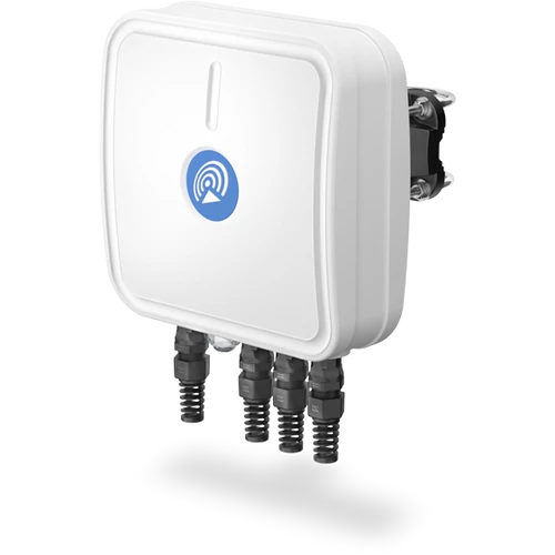 QuCam Teltonika RUT950-hez Kültéri CCTV dual SIM LTE PoE átjáró beágyazott PoE switch-el