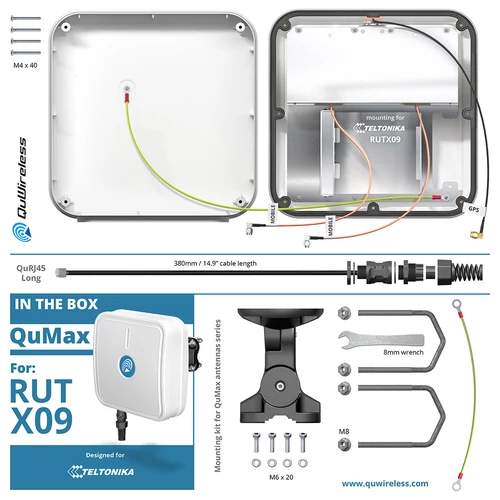 QuMax Antenna Teltonika RUTX09-hez
