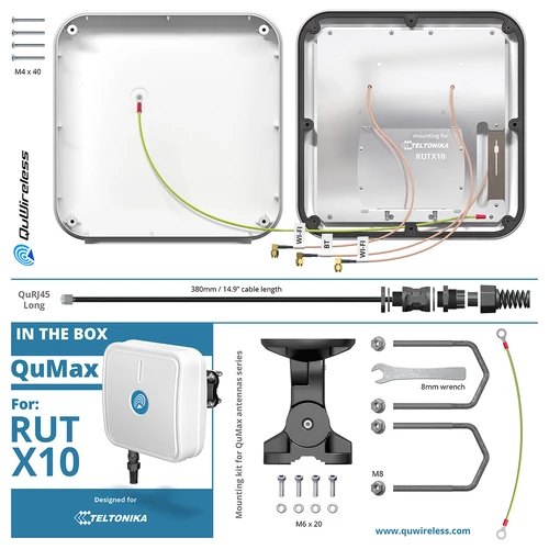 QuMax Antenna Teltonika RUTX10-hez