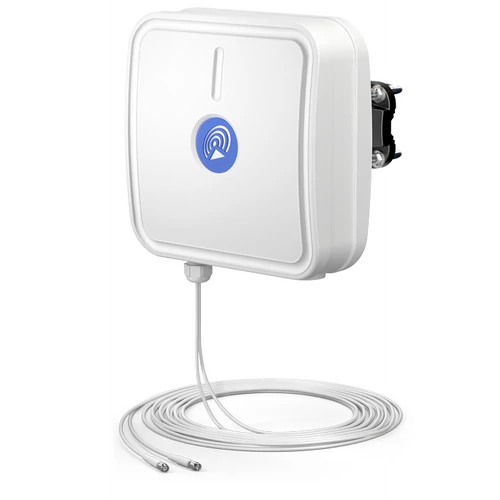 QuPanel Irányított nagy teljesítményű többsávos LTE MIMO 2x2 antenna 5m kábellel APLM2-H