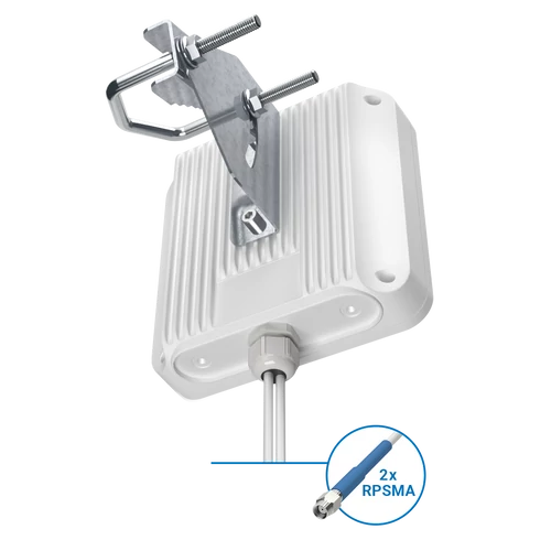 QuSector S7V.120.2RS Irányított 120° többsávos WiFi 6E antenna MIMO 2x2 70cm kábellel