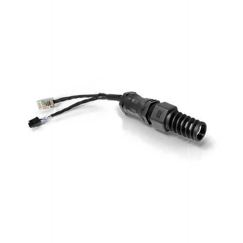 QuRJ45-P | RJ-45 csatlakozó adapter PoE leválasztóval | 160 mm | kültéri tokozatokhoz | IP68 