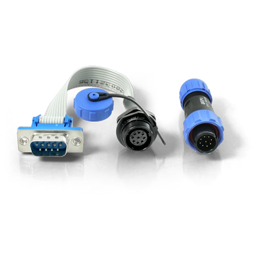 QuPS2 Kültéri konnektor és csatlakozó - 2 PIN készlet - Kültéri Router Tokozatokhoz