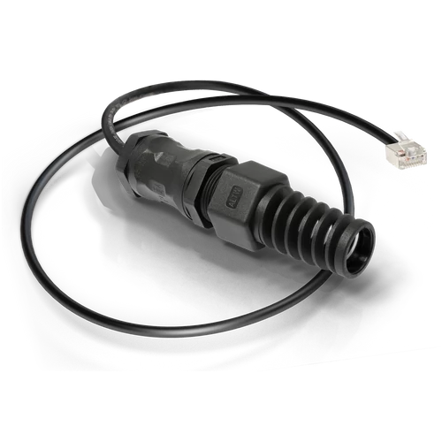 QuRJ45-L | RJ-45 csatlakozó adapter | 380 mm | kültéri tokozatokhoz | IP68 