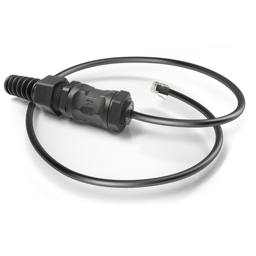 QuRJ45-L | RJ-45 csatlakozó adapter | 380 mm | kültéri tokozatokhoz | IP68 