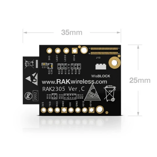 RAK2305 WisBlock vezeték nélküli modul - Espressif ESP32 Wi-Fi interfész modul
