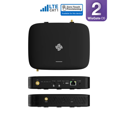 WisGate Soho Lite LoRaWAN Beltéri Gateway LTE CAT1 8-CH Ethernet RAK7266