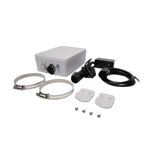 WisGate Soho Pro LoRaWAN Gateway 8-CH RAK7267 Kültéri IP67 hálózati adapterrel