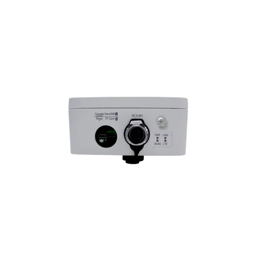 WisGate Soho Pro LoRaWAN Gateway 8-CH RAK7267 Kültéri IP67 hálózati adapterrel