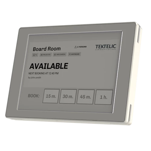 TEKTELIC TEMPO LoRaWAN® E-ink Tárgyalóterem Kijelző és Lefoglaló