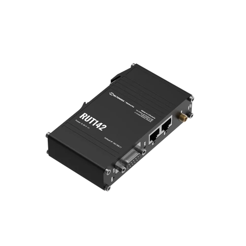Teltonika RUT142 Ipari Ethernet Router  elölnézet