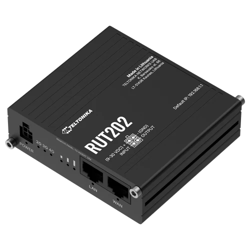RUT202 Kompakt Ipari Mobilnet Router Dual SIM 4G LTE WIFI