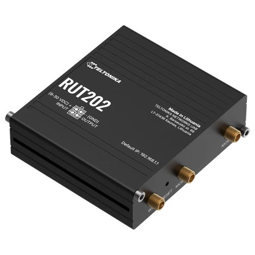 RUT202 Kompakt Ipari Mobilnet Router Dual SIM 4G LTE WIFI