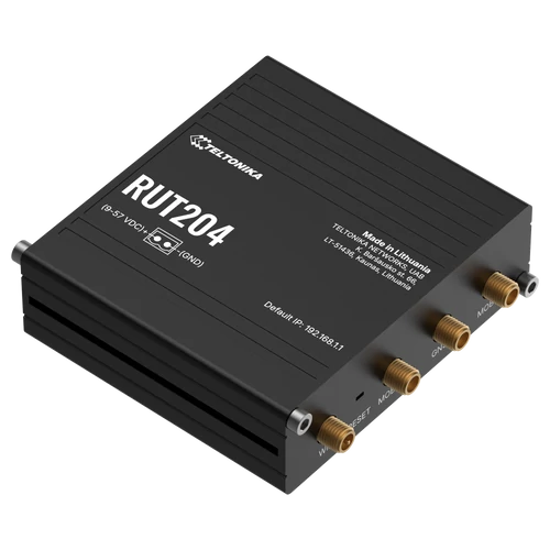 RUT204 Ipari Mobilnet Router 4G LTE CAN BUS WIFI GNSS