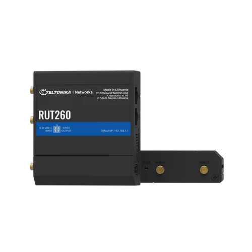 RUT260 Ipari Mobilnet Router | WIFI | 4G LTE CAT 6 