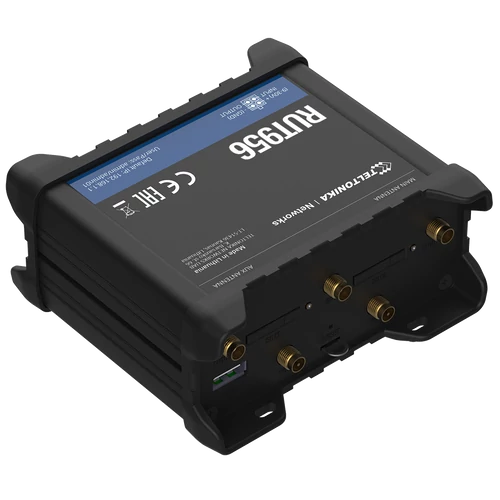 Teltonika RUT956 Ipari Mobilnet Router Dual SIM 4G LTE GNSS WIFI