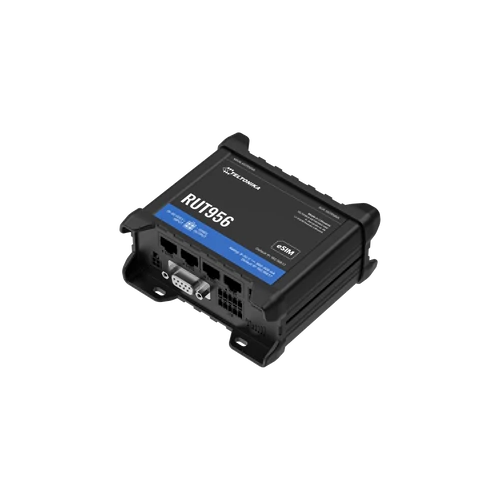 RUT956 Ipari Mobilnet Router eSIM 4G LTE GNSS WIFI 