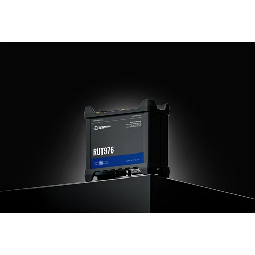 RUT976 Ipari Mobilnet Router Dual SIM, REDCAP 5G, GNSS, WIFI, RS232, RS485