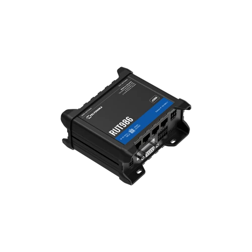 RUT986 ipari 4G LTE Cat 4 router globál DUAL SIM eSIM RS232 RS485 GNSS