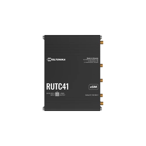 RUTC41 4G Ipari Edge Router, CAT4, WIFI 6 