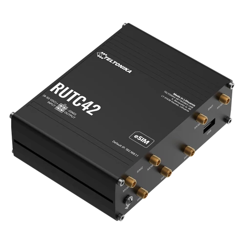 RUTC42 4G Ipari Edge Router, WIFI 6 , CAT4 Dual modem