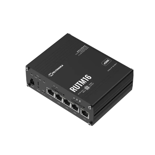 RUTM16 Ipari 4G Router Cat 6 WIFI eSIM