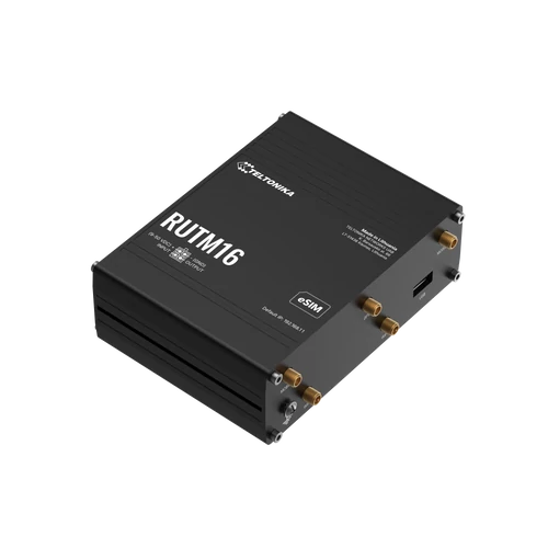 RUTM16 Ipari 4G Router Cat 6 WIFI eSIM