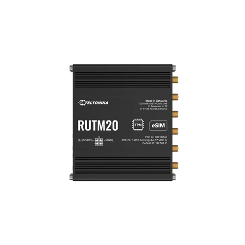 RUTM20 Ipari Global 5G Router eSIM